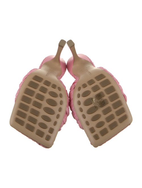 Bottega Veneta Raffia Slides