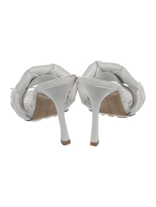 Bottega Veneta Intrecciato Weave Leather Slides