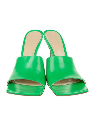 Bottega Veneta Leather Slides