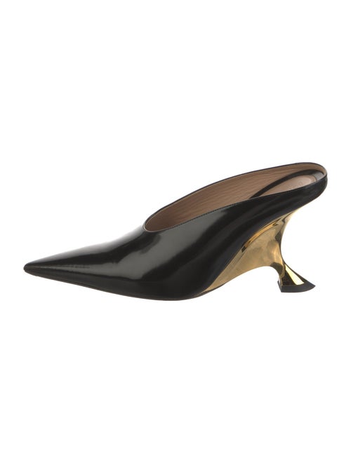 Bottega Veneta Patent Leather Slingback Pumps