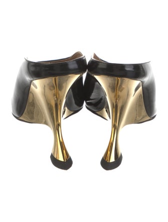 Bottega Veneta Patent Leather Slingback Pumps