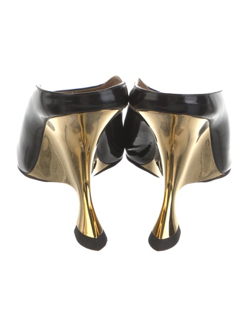 Bottega Veneta Patent Leather Slingback Pumps