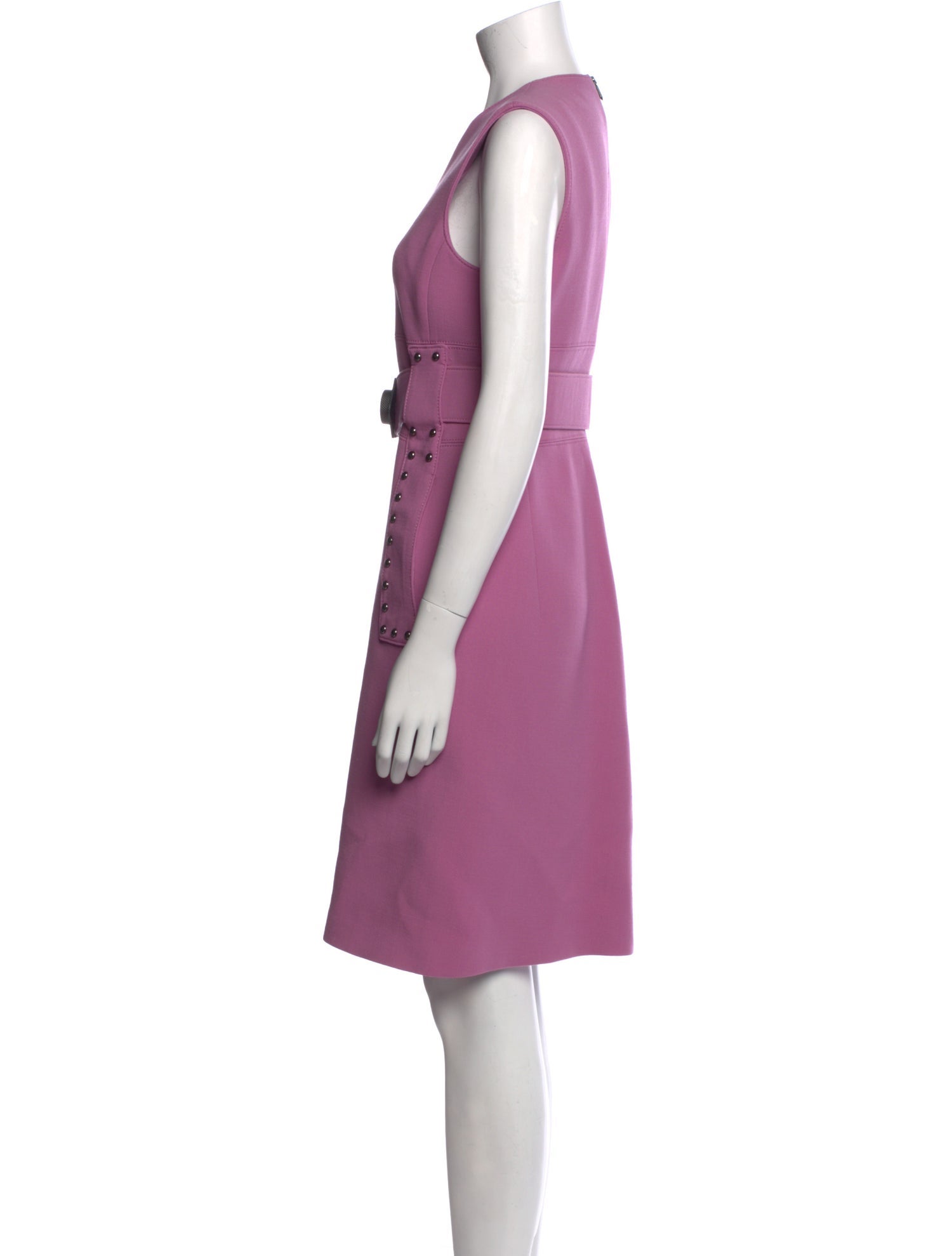 Bottega Veneta Wool Knee-Length Dress
