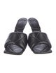 Bottega Veneta Quilted Pattern Leather Slides
