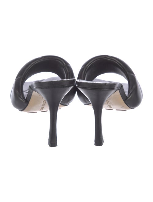 Bottega Veneta Quilted Pattern Leather Slides