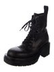 Bottega Veneta Leather Combat Boots