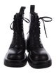 Bottega Veneta Leather Combat Boots