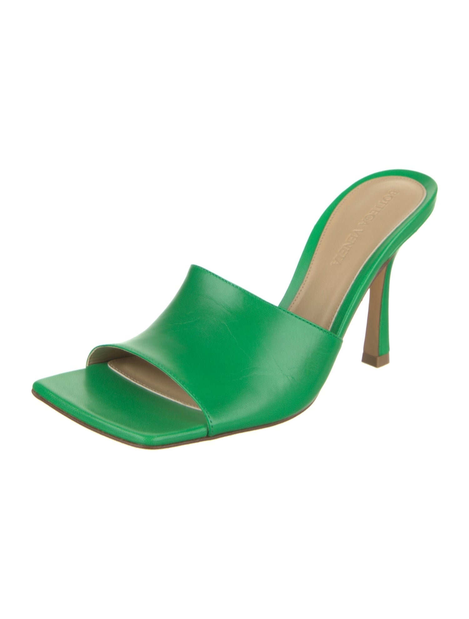 Bottega Veneta Leather Slides