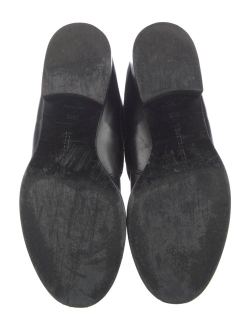 Bottega Veneta Intrecciato Weave Leather Riding Boots