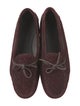 Bottega Veneta Intrecciato Weave Suede Moccasins