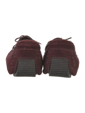 Bottega Veneta Intrecciato Weave Suede Moccasins