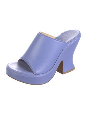 Bottega Veneta Leather Slides