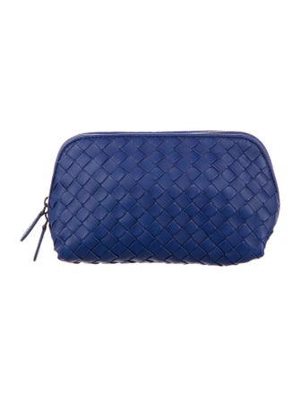 Bottega Veneta Leather Cosmetic Bag