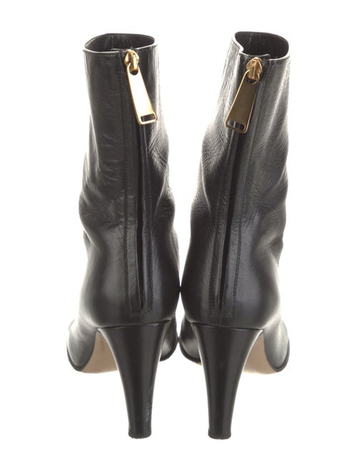 Bottega Veneta Intrecciato Weave Leather Rain Boots