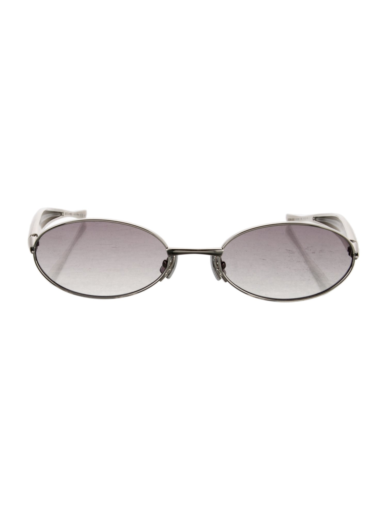 Bottega Veneta Intrecciato Weave Round Sunglasses