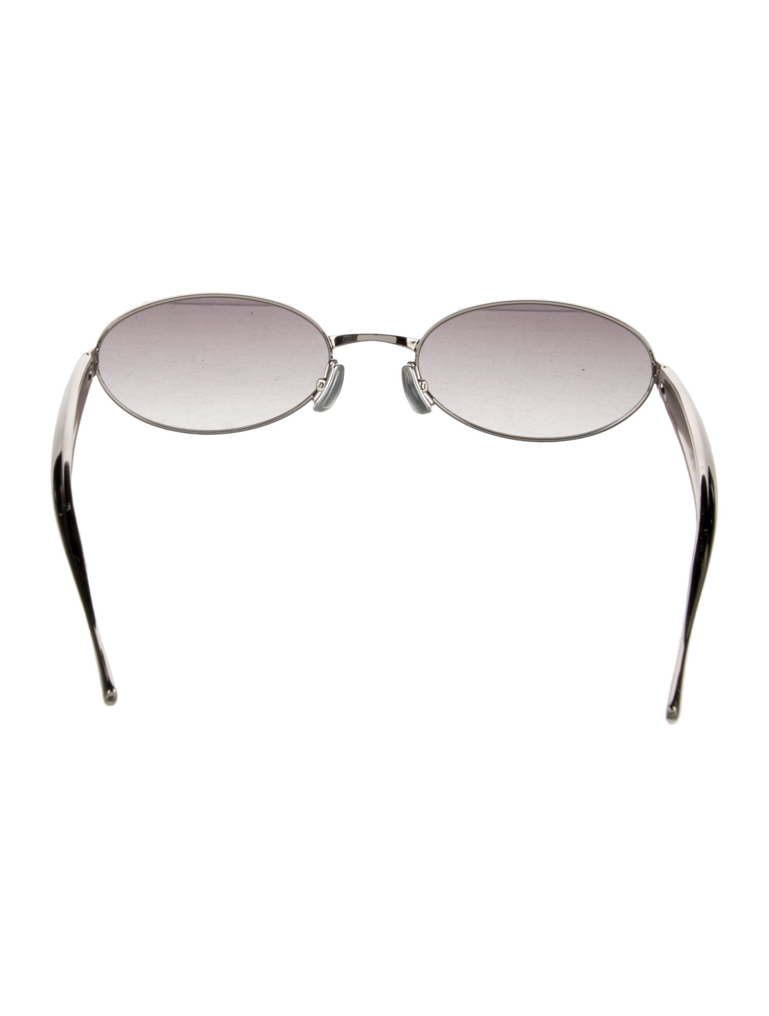 Bottega Veneta Intrecciato Weave Round Sunglasses