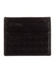 Bottega Veneta Intrecciato Weave Leather Card Holder