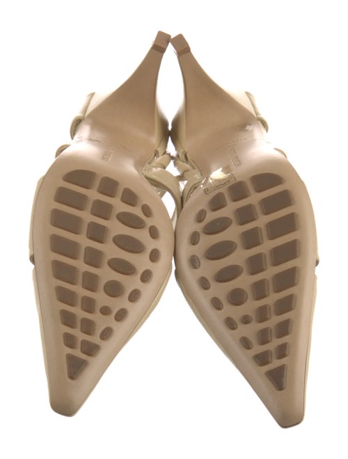 Bottega Veneta Leather Slingback Pumps