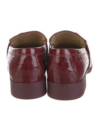 Bottega Veneta Embossed Leather Loafers