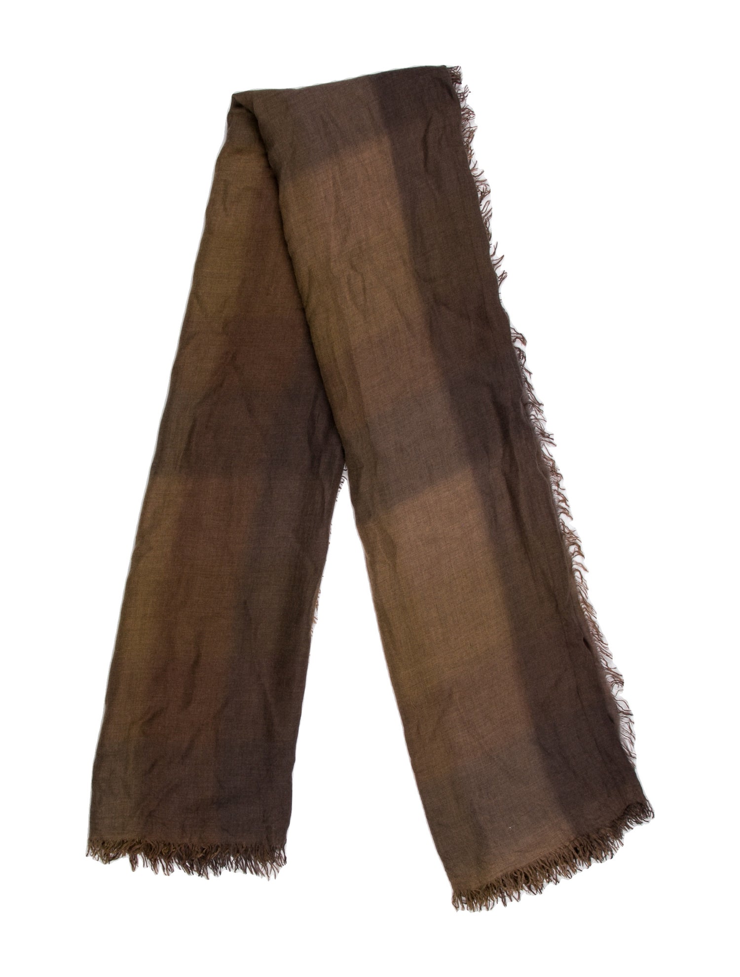 Bottega Veneta Plaid Print Scarf