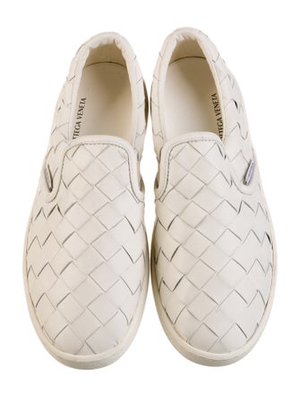 Bottega Veneta Intrecciato Weave Leather Flats