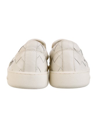 Bottega Veneta Intrecciato Weave Leather Flats