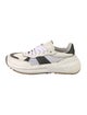 Bottega Veneta Leather Mesh Accents Sneakers