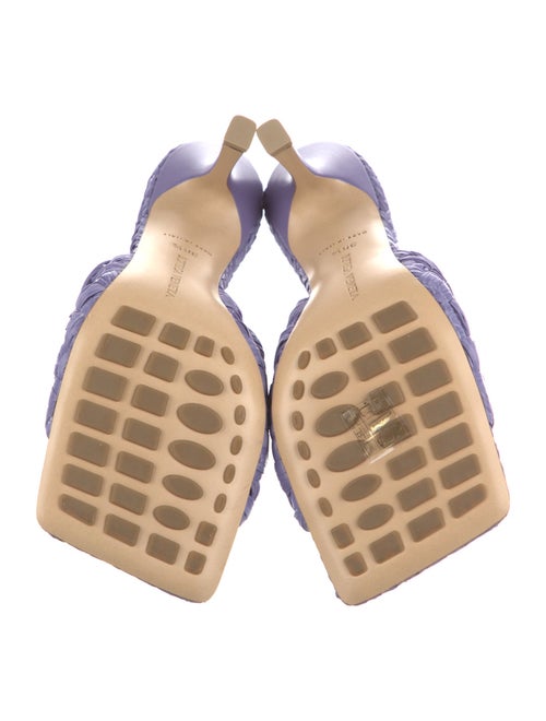 Bottega Veneta Raffia Slides