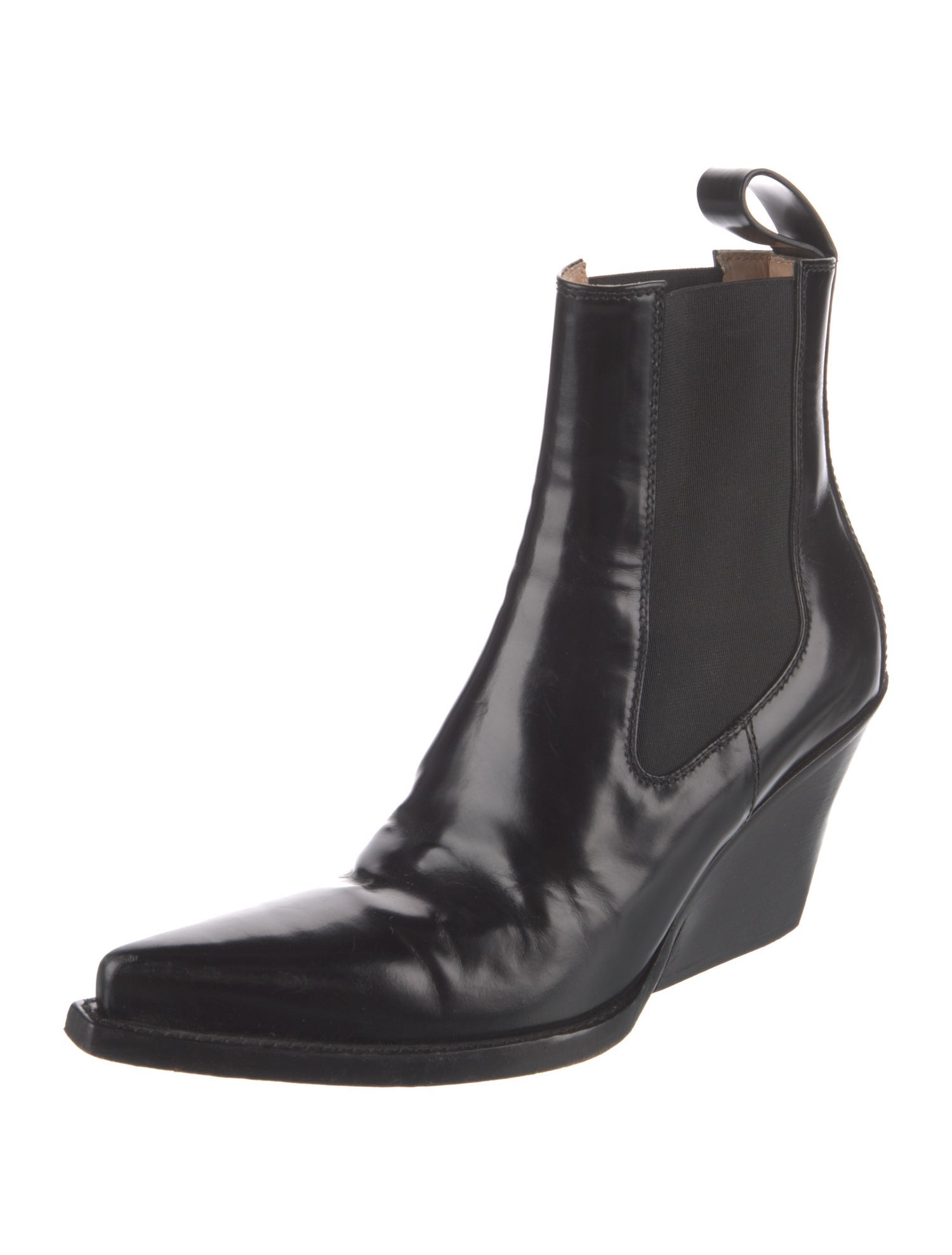 Bottega Veneta Leather Chelsea Boots