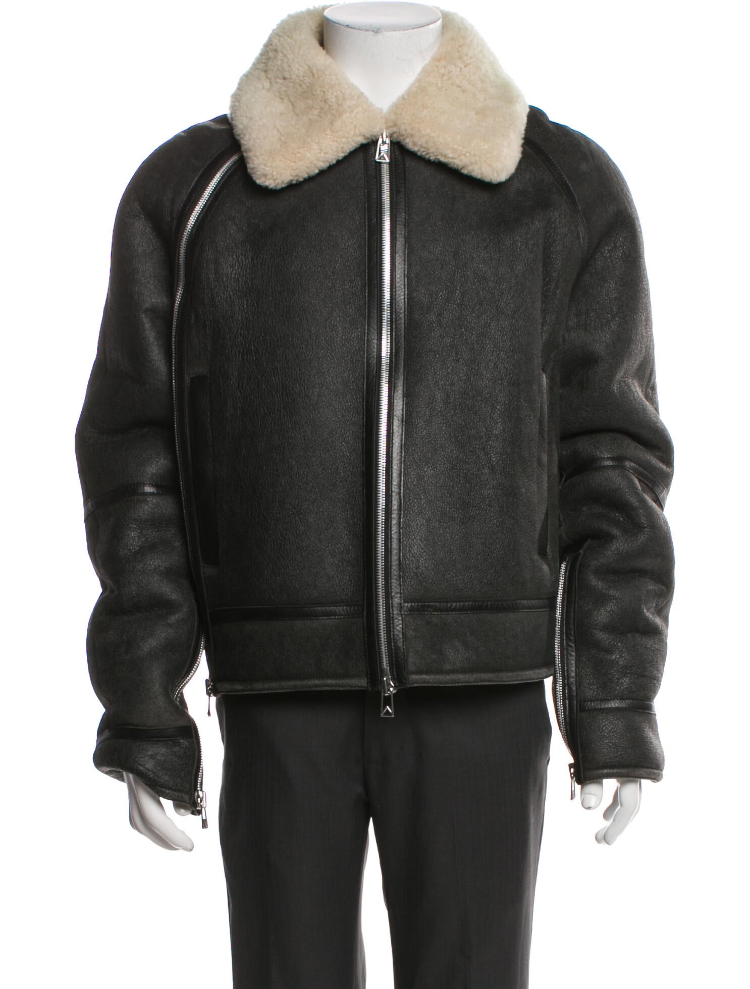 Bottega Veneta Lambskin Moto Jacket