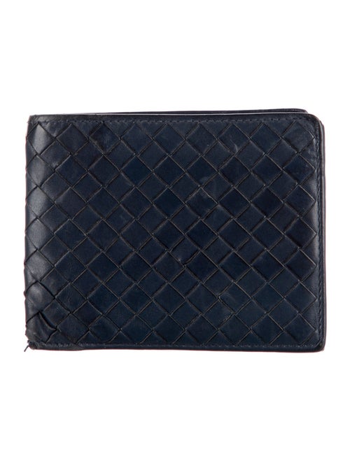 Bottega Veneta Intrecciato Weave Leather Wallet