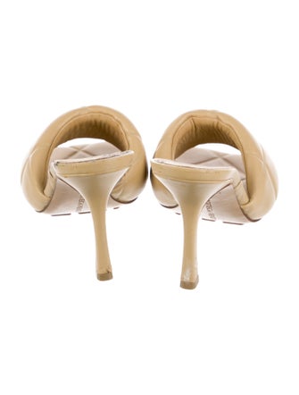 Bottega Veneta Leather Slides