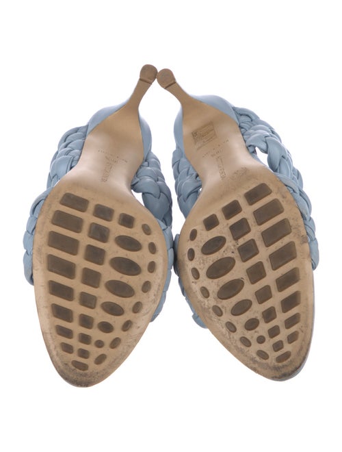 Bottega Veneta Intrecciato Weave Leather Slides