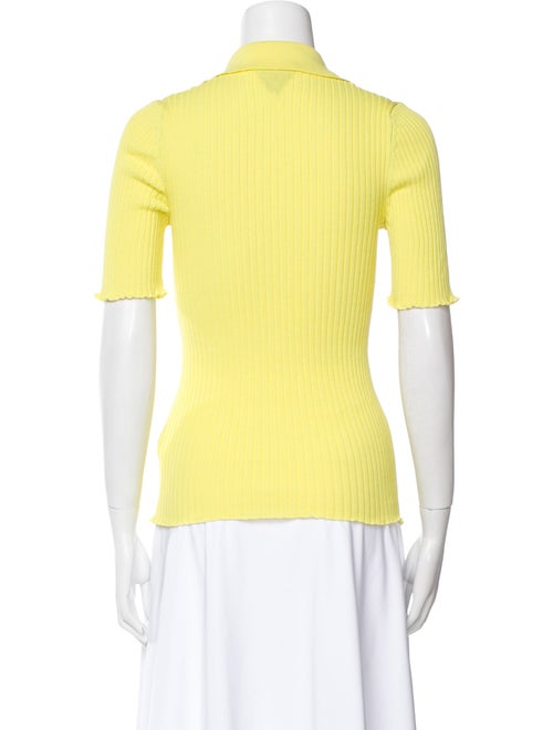 Bottega Veneta V-Neck Short Sleeve Polo