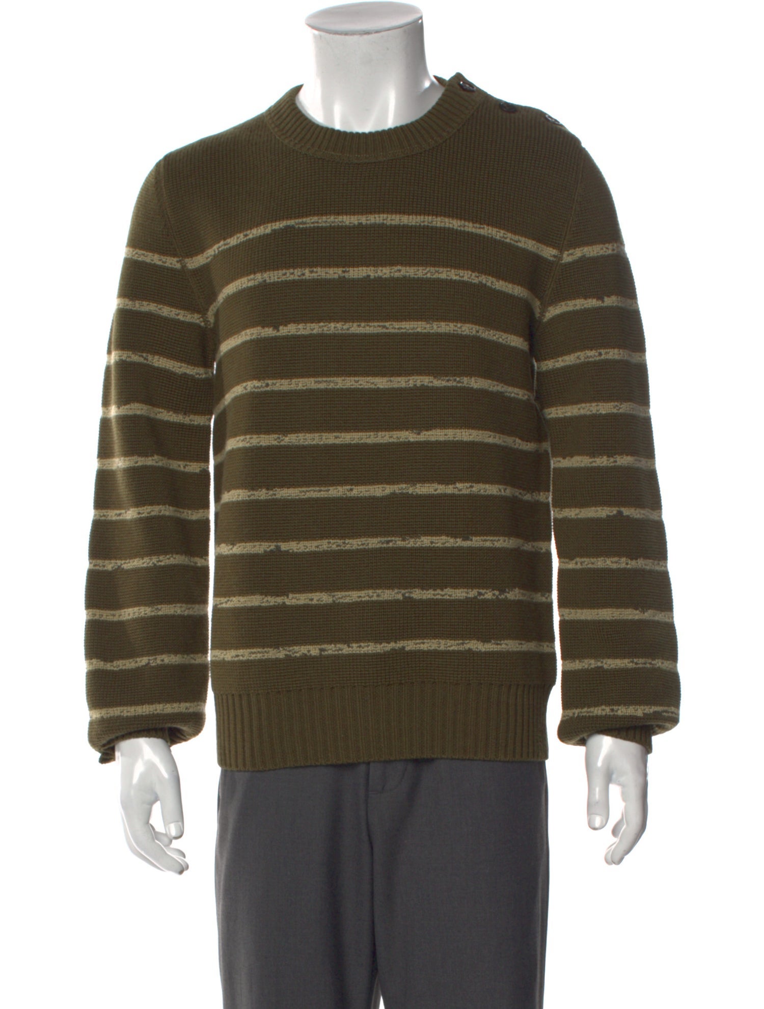 Bottega Veneta Wool Striped Pullover