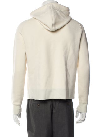 Bottega Veneta Mock Neck Long Sleeve Hoodie