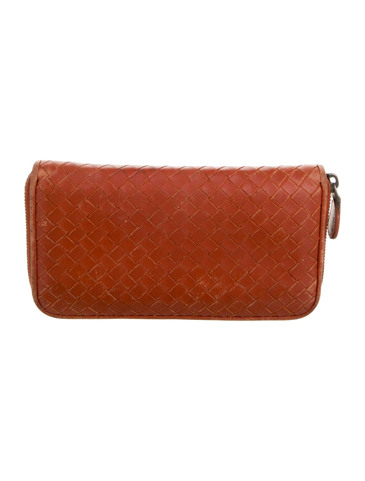 Bottega Veneta Intrecciato Weave Leather Wallet