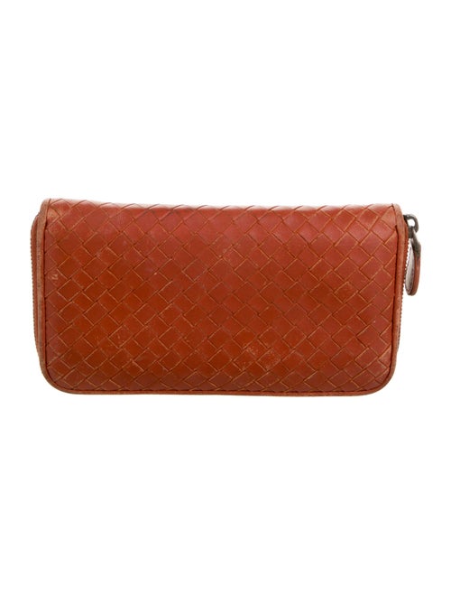 Bottega Veneta Intrecciato Weave Leather Wallet