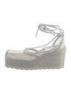 Bottega Veneta Jute Mesh Accents Espadrilles