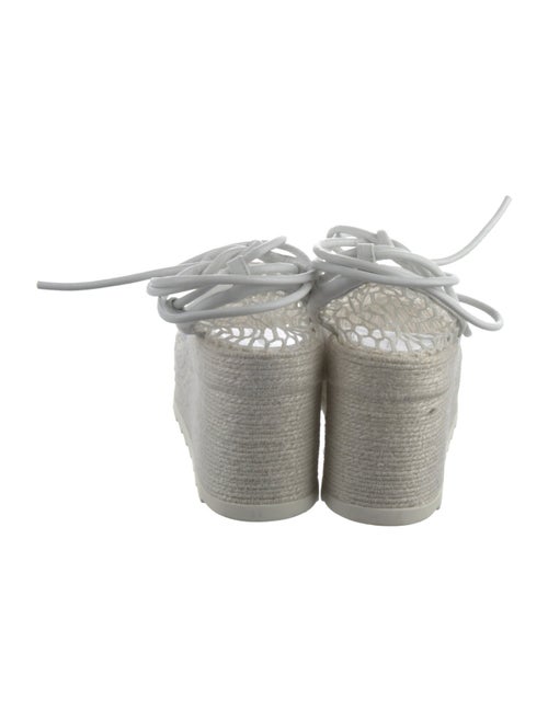 Bottega Veneta Jute Mesh Accents Espadrilles