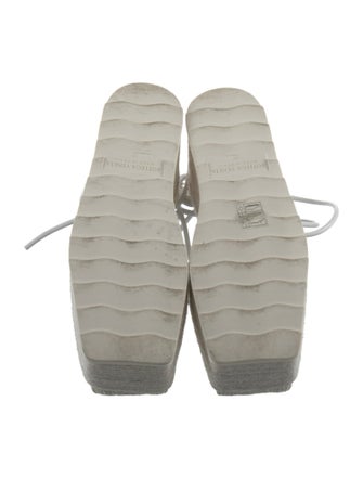 Bottega Veneta Jute Mesh Accents Espadrilles