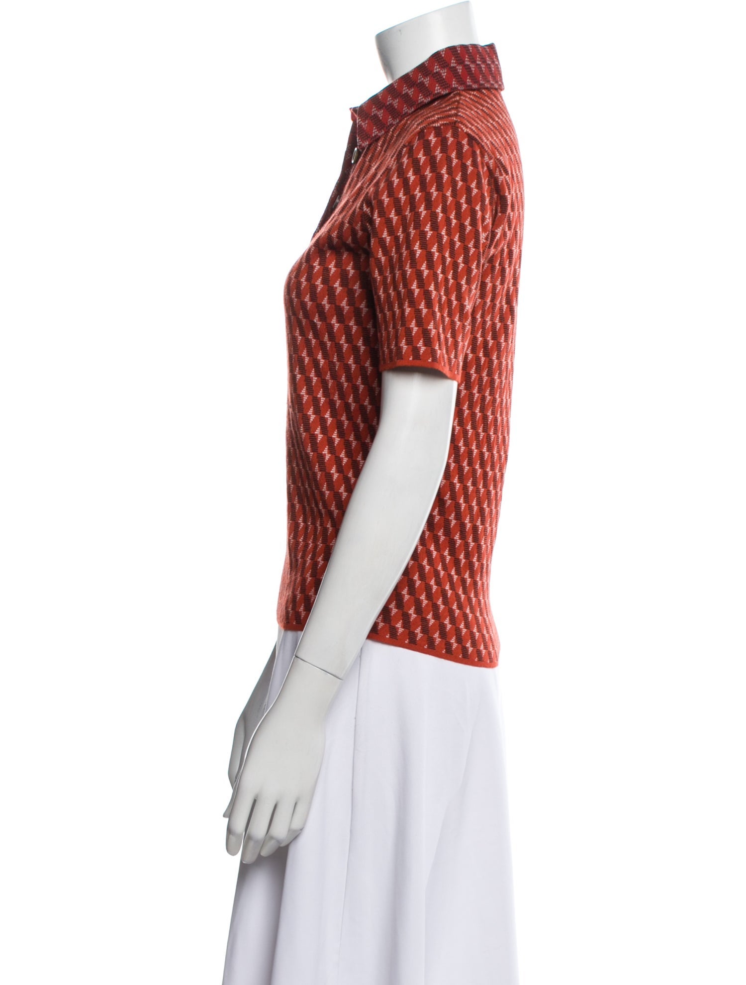 Bottega Veneta Vintage Printed Polo