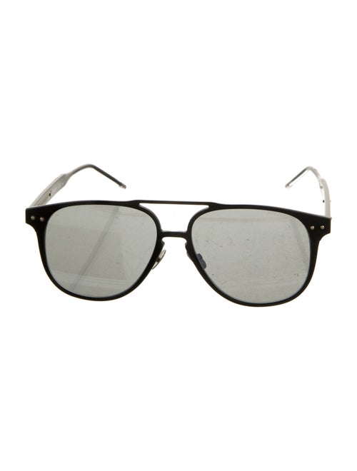 Bottega Veneta Aviator Tinted Sunglasses