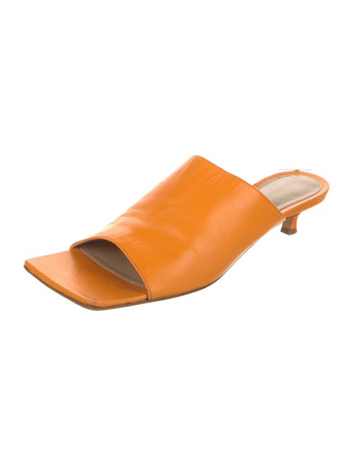 Bottega Veneta Leather Slides