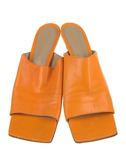 Bottega Veneta Leather Slides