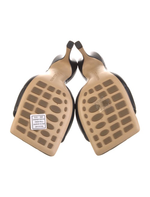 Bottega Veneta Quilted Pattern Leather Slides