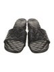 Bottega Veneta Intrecciato Weave Leather Slides