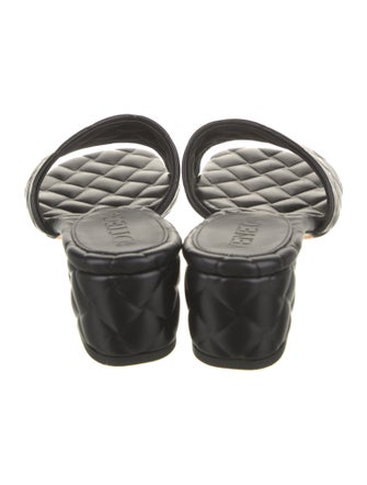 Bottega Veneta Intrecciato Weave Leather Slides