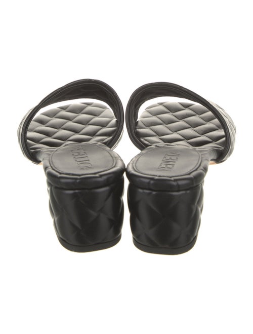 Bottega Veneta Intrecciato Weave Leather Slides