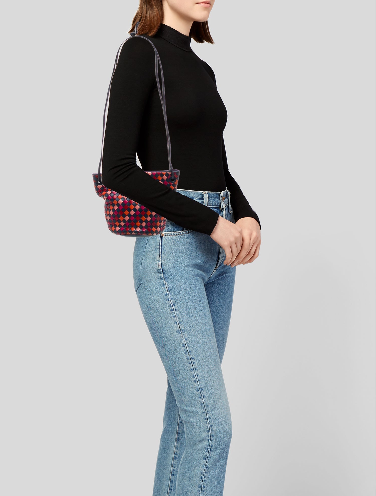 Bottega Veneta Intrecciato Shoulder Bag Vintage